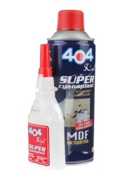 404 Cyanoplast Aktivatör Hızlı Yapıştırıcı 200 ml + 30 Gram - 404