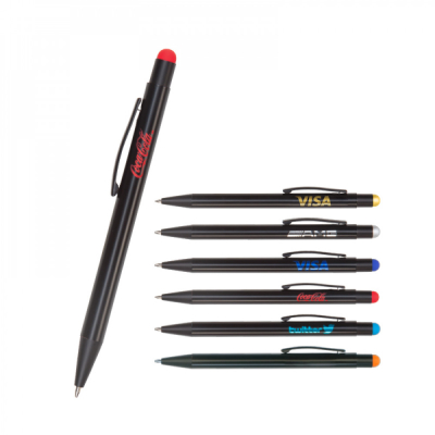 525 Kişiye Özel Metal Tükenmez Touchpen Dokunmatik Kalem - 2