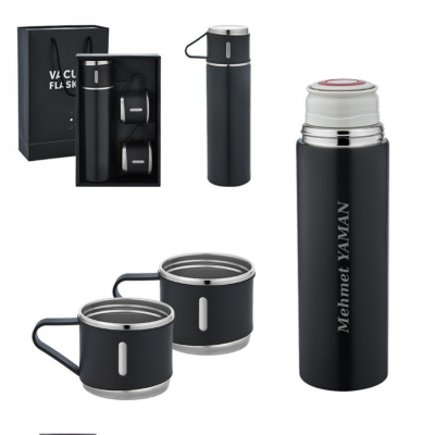 5337 Çelik 3'Lü Termos Set 500ml - Mch