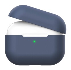 AirPods Pro Lacivert Silikon Kılıf - Eiroo
