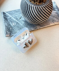 AirPods Pro Silver Kalpli Silikon Kılıf - 3