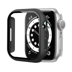 Apple Watch 7 Siyah Çerçeveli Siyah Kılıf 41mm - Eiroo