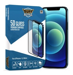 Buff iPhone 12 Pro Max 5D Glass Ekran Koruyucu - Buff