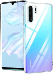 Dafoni Aircraft Huawei P30 Pro Ultra İnce Şeffaf Silikon Kılıf - Dafoni