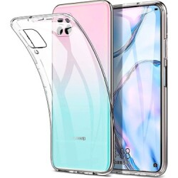 Dafoni Aircraft Huawei P40 Lite Ultra İnce Şeffaf Silikon Kılıf - Dafoni