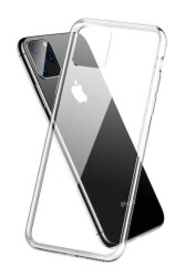 Dafoni Aircraft iPhone 11 Pro Max Ultra İnce Şeffaf Silikon Kılıf - 1
