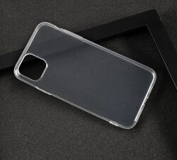 Dafoni Aircraft iPhone 11 Pro Max Ultra İnce Şeffaf Silikon Kılıf - 2