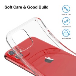 Dafoni Aircraft iPhone 11 Ultra İnce Şeffaf Silikon Kılıf - 2