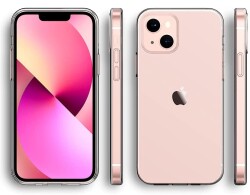Dafoni Aircraft iPhone 13 Mini 5.4 inç Ultra İnce Şeffaf Silikon Kılıf - Dafoni