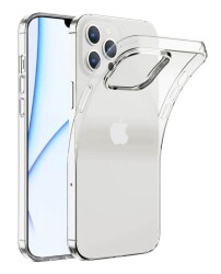 Dafoni Aircraft iPhone 13 Pro Ultra İnce Şeffaf Silikon Kılıf - Dafoni