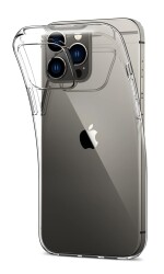 Dafoni Aircraft iPhone 15 Pro Ultra İnce Şeffaf Silikon Kılıf - 1