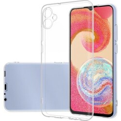 Dafoni Aircraft Samsung Galaxy A04e Ultra İnce Şeffaf Silikon Kılıf - Dafoni