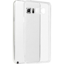 Dafoni Aircraft Samsung Galaxy Note 5 Ultra İnce Şeffaf Silikon Kılıf - Dafoni