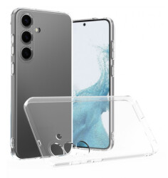 Dafoni Aircraft Samsung Galaxy S25 Plus İnce Şeffaf Silikon Kılıf - Dafoni