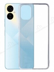 Dafoni Aircraft Tecno Camon 19 Neo Ultra İnce Şeffaf Silikon Kılıf - Dafoni