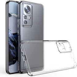 Dafoni Aircraft Xiaomi 12T / Xiaomi 12T Pro Ultra İnce Şeffaf Silikon Kılıf - Dafoni