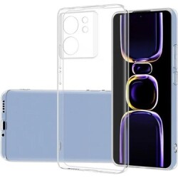 Dafoni Aircraft Xiaomi 13T İnce Şeffaf Silikon Kılıf - Dafoni