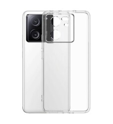 Dafoni Aircraft Xiaomi 13T Pro İnce Şeffaf Silikon Kılıf - Dafoni