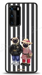 Dafoni Art Huawei P40 Cool Pugs Kılıf - Dafoni