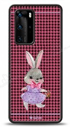 Dafoni Art Huawei P40 Pro Fancy Rabbit Kılıf - Dafoni