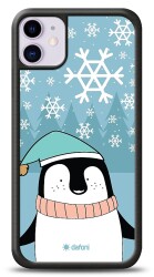 Dafoni Art iPhone 11 Cold Penguin Kılıf - Dafoni