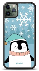 Dafoni Art iPhone 11 Pro Max Cold Penguin Kılıf - 1