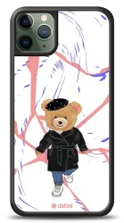 Dafoni Art iPhone 11 Pro Max Dafoni Art Casual Teddy Bear Kılıf - 1