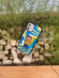 Dafoni Art iPhone 11 Pro Max Hello Bear Kılıf - 3