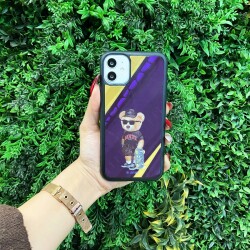 Dafoni Art iPhone 11 Pro Max Skate Bear Kılıf - 3