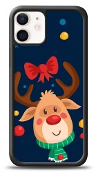 Dafoni Art iPhone 12 Mini 5.4 inç Christmas Deer Kılıf - Dafoni