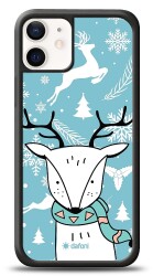 Dafoni Art iPhone 12 Mini 5.4 inç Cold Deer Kılıf - Dafoni