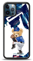 Dafoni Art iPhone 12 Pro Max 6.7 inç Hand Soccer Teddy Bear Kılıf - 1