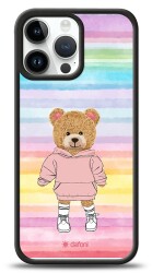 Dafoni Art iPhone 13 Pro Max Chic Teddy Bear Kılıf - Dafoni