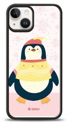 Dafoni Art iPhone 14 Smiling Penguin Kılıf - 1