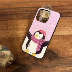 Dafoni Art iPhone 14 Penguin Kılıf - 3