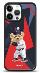 Dafoni Art iPhone 14 Pro Baseball Bear Kılıf - Dafoni