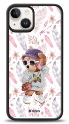 Dafoni Art iPhone 15 Pretty Teddy Kılıf - Dafoni