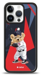 Dafoni Art iPhone 15 Pro Baseball Bear Kılıf - 1