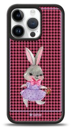 Dafoni Art iPhone 15 Pro Fancy Rabbit Kılıf - Dafoni