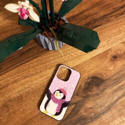 Dafoni Art iPhone 15 Pro Penguin Kılıf - 3