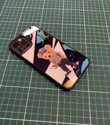 Dafoni Art iPhone 15 Pro Thoughtful Teddy Bear Kılıf - 2