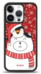 Dafoni Art iPhone 15 Pro Winter Friends Kılıf - 1