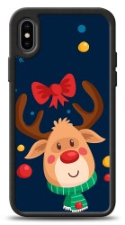Dafoni Art iPhone X Christmas Deer Kılıf - 1