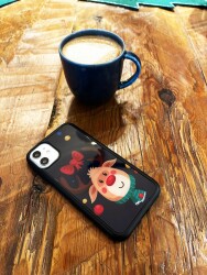 Dafoni Art iPhone X Christmas Deer Kılıf - 2