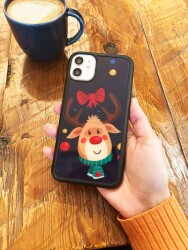 Dafoni Art iPhone X Christmas Deer Kılıf - 3