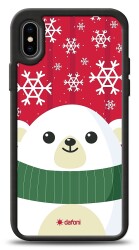 Dafoni Art iPhone X Cold Bear Kılıf - 1