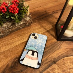 Dafoni Art iPhone X Cold Penguin Kılıf - 3