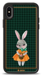 Dafoni Art iPhone X Lady Rabbit Kılıf - 1