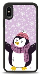 Dafoni Art iPhone X Penguin Kılıf - 3