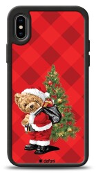 Dafoni Art iPhone X Santa Bear Kılıf - 1